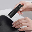Samget M.2 NVME Solid State Drive externes Gehäuse 2230/2242/2260/2280 M.2 auf USB C Gehäuse 10 Gbit/s Typ A + Typ C für M/M+B Key