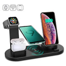 7 in 1 Wireless Charger Stand Pad For iPhone 17 16 15 14 13 12 Apple Watch Airpods Pro iWatch 8 7 6  Fast Charging Dock Station
