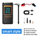 4 In 1 Car Multi-function Air Compressor Jump Starter Air Pump Tire Inflator Portable Battery Starter With Smart Battery Clip
