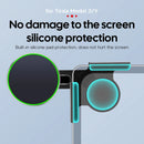 for Tesla Model 3/Y/HIGHLAND 2024 Car Phone Holder Screen Side Mount Magnetic Wireless Charger 15W Fast Charging  BYD Atto 3