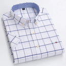 The Oxford Line | 100% Cotton Short-Sleeve Oxford Shirt