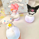 Sanrio Hello Kitty Kuromi Cinnamoroll Nachtlicht leuchtendes Kinderspielzeug Nachttischlampe Anime Kawaii süße Kinder Geschenke
