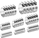 80pcs Hose Clips Pipe Clamps 6mm-51mm Stainless Steel Hoop Clamp Hose Clamp Stainless Steel Set automotive pipes clip Fixed tool