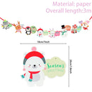 Christmas Banner 2023 Merry Christmas Decorations for Home Garland Santa Claus Navidad Natal Xmas Gift Noel Decor New Year 2024