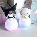 Sanrio Hello Kitty Kuromi Cinnamoroll Nachtlicht leuchtendes Kinderspielzeug Nachttischlampe Anime Kawaii süße Kinder Geschenke