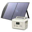 ALLPOWERS R600 Portable Power Station mit Solarpanel 100W, 600W 299Wh LiFePO4 Solargenerator USV Notstromversorgung MPPT für Wohnmobile