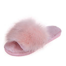 Winter Neue Haus Damen Pelzige Hausschuhe Warme Kunstfell Flache Schlafzimmer Damen Schuhe Slip-on Indoor Slides Damen Fellhausschuhe