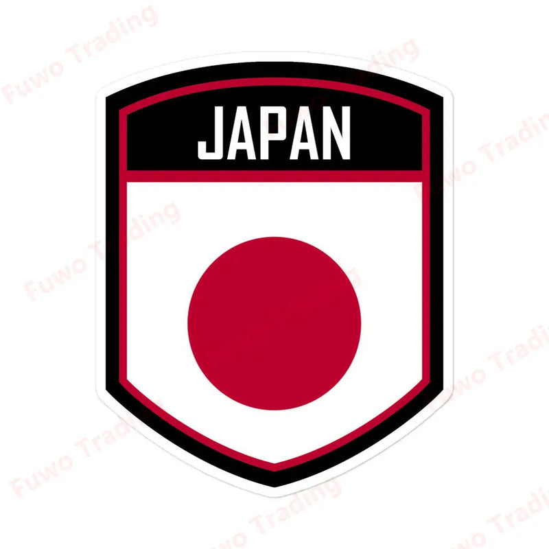 Customizable Tokyo Japan Flag Map PVC Sticker for Helmet Table Wall Room Truck Motorcycle Camper Van Bicycle Off-road Car