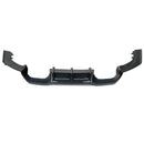 Car Rear Bumper Lip Spoiler For BMW M2 Diffuser F87 M2C Competion 2015+ Coupe Carbon Fiber Look Protective Cover