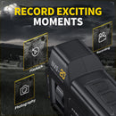 FNIRSI NVS-20 4K Monocular Telescope Day Night Use Photo Video Taking 5X Digital Zoom for Hunting Boating