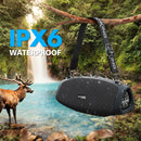 W-KING (120W PEAK)70W Portable Loud Bluetooth Speakers with Wireless Microphone,  Waterproof Outdoor Wireless Bluetooth