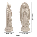 30 cm Mexiko Jungfrau Maria Statuetten Katholische Gottesmutter Guadalupe Skulptur Harz Religiöse Statue Heimzimmer Dekoration