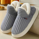 Warm Furry House Slippers Women Men Winter New Fashion Comfort Plush Slippers Home Indoor Outdoor Soft Thick Sole Cotton Shoes