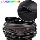 2024 New Soft Leather Messenger Bag Fashion Luxury Handbags Wome's Designer Handbags High Quailty Shoulder Bags Tote Sac A Main