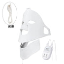 Foreverlily Face Neck Silicone LED Mask 7 Colors LED Light Photon Red Light Therapy 3D Flexible Facial Mask Anti-Ance Skin Care