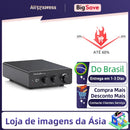 【 Do Brasil 】Fosi Audio 300Wx2 HiFi Sound Power Amplifier New TB10D TPA3255 Class D Stereo Amp With Treble Bass For Home Speaker