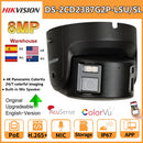 Hikvision 8MP IP-Kamera Panoramisch ColorVu Turret DS-2CD2387G2P-LSU/SL 4K Sicherheits-Doppellinse Farb-Nachtsicht Integriertes Mikrofon und Lautsprecher