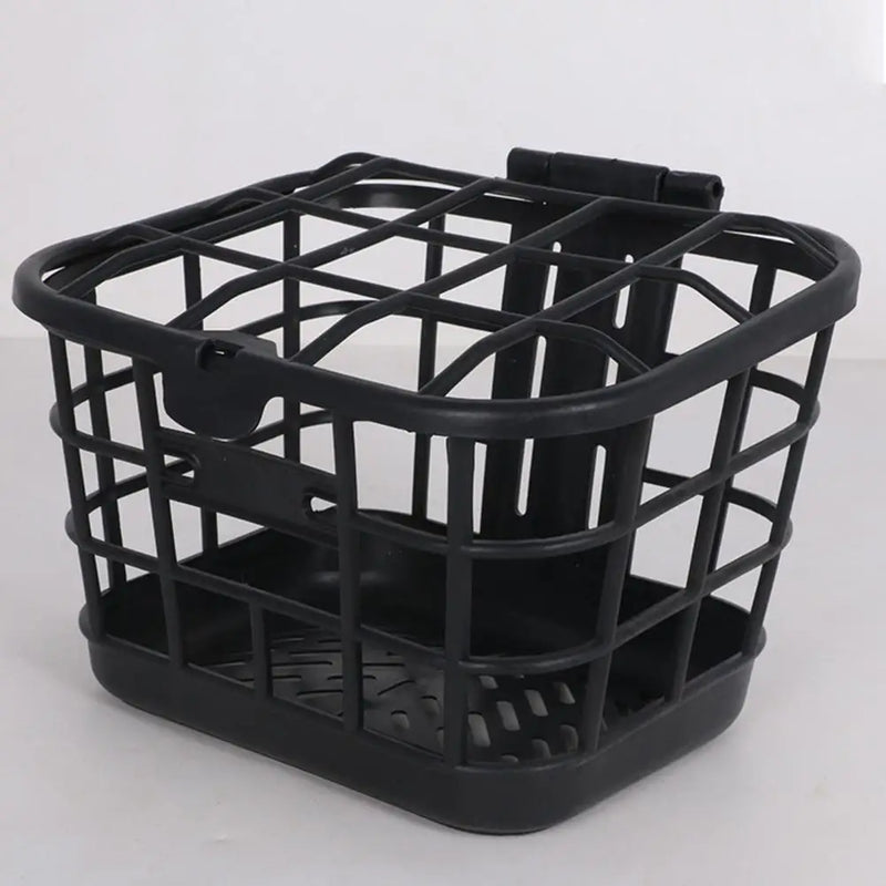 E-bike Storage Basket Capacity Bicycle Front Basket Strong Load-bearing Easy Installation Durable Scooter Bike for One-piece