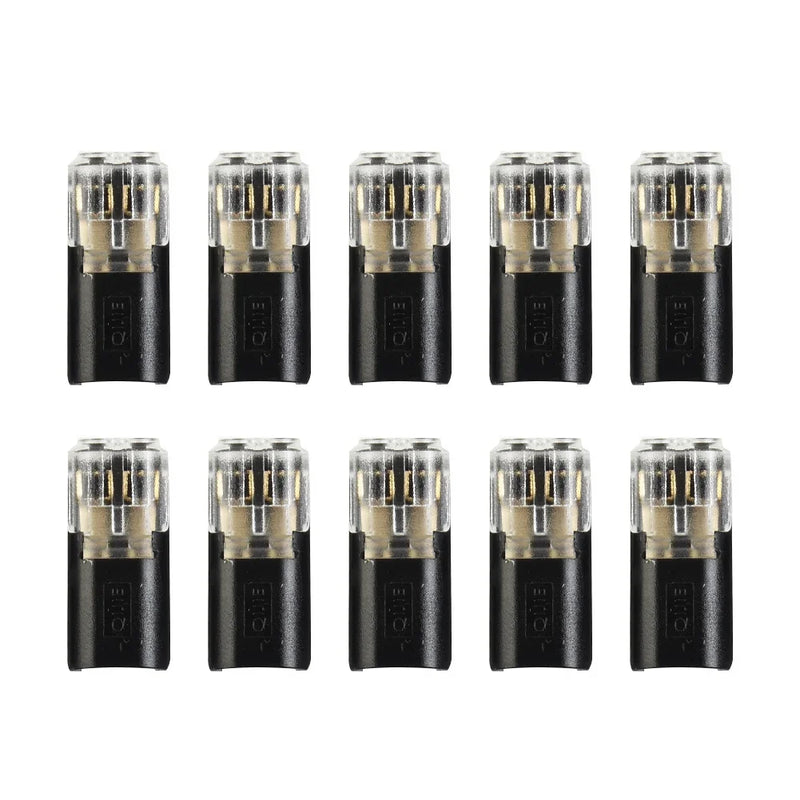 10pcs 2 Pin Way Plug Car Waterproof Electrical Connector Wire Cable Automotive Electrical Connector Strip Terminal Connection