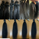 12A Kinky Straight Bundles Human Hair 100 Human Hair Yaki Straight Bundle 20 22 24 Inch Human Hair Bundles 3-5 Days Delivery