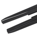 MagicKit  2PCS Bumper Lip Splitter Side Skirts For BMW 5 Series G30/G31 2017-2019 M Sport Gloss Black