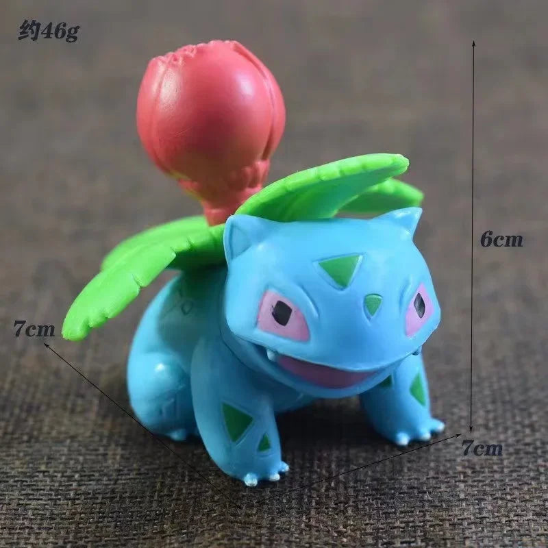 2024 New 22 Pocket Monster Anime Doll Toys Pickachu PVC Decorated Children's Birthday and Christmas Gift Doll