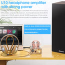 Nobsound U10 Mini Vacuum Tube Preamplifier HiFi Desktop 3.5/6.35mm Headphone Amplifier for Home Speaker