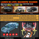 LAUNCH X431 Creader Elite Diagnostic Tools Full System Professional for BMW Online Coding 31+ reset Function OBD2 Scanner