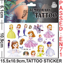 Disney Princess Sofia Theme Birthday Party Decoration Baby Shower Girl Party Cartoon Tableware Set Balloons Decor Event Supplies