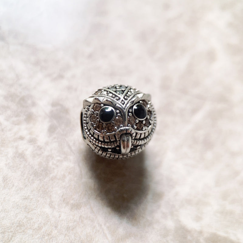 Beads Owl Autumn 925 Sterling Silver Gift Europe Jewelry Accessories For Women &amp; Men