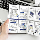 2Pcs Information Label Stickers Decoration Scrapbooking Diary Album DIY Photocard Journal School Stationery