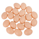 10/20PCS Plastic Fake Egg Easter Hens Hatch Nest Eggs DIY Painting Craft Kids Educational Toy Gift 2024 Spring Home Decoration