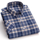 The Oxford Line | 100% Cotton Short-Sleeve Oxford Shirt