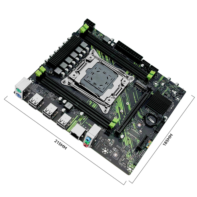 MACHINIST X99 PR9-H Motherboard LGA 2011-3 Support Xeon E5 2667 2666 V3 V4 Series CPU Processor DDR4 ECC RAM NVME M.2 SATA 3.0