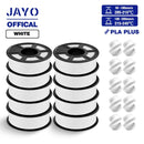 JAYO PLA PLA PLUS ABS PETG SILK Filament 1.75MM 10 Rolls / Set Refills Non-toxic PLA Meta 3D Printer Filament DIY Gift