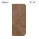 1Pcs Soft Leather Reading Glasses Bag Case Waterproof Solid Sun Glasses Pouch Simple Eyewear Storage Bags Eyewear Accessories