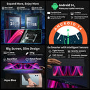 【New】Teclast T60 Plus Mtk Helio G88 Cpu 12 Inches Android 14 Tablet 2K 2000X1200 90Hz Widevine L1 (6Gb Ram+10Gb Expansion)16Gb Ram 128Gb Rom Tf up to 1Tb 8000Mah Battery 4g Lte Dual Sim 13Mp+8Mp