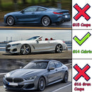 Carbon Look Rear Trunk Spoiler Wing Lip For BMW 8 Series G14 F91 840i 2019-2023
