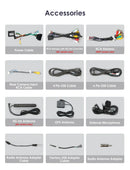 Hizpo 2Din Wirless CarPlay Android Auto Car Radio for 308 308S 408 2012 - 2020 UI7862 Headunit DSP RDS BT 4G GPS Navi 360° CAM