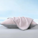1-4PCS 48x74cm Ice Bean Pillowcase Summer Cooling Solid Color Cool Touch Fabric Washable for Air Conditioning Room