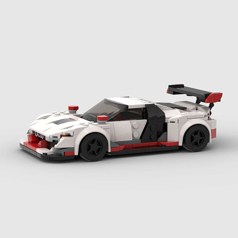 MOC R8 Technical F1 Model Racer Car Building Blocks City Vehicle Bricks Sets Speed Champions Racing F1 Super Race Kids Gift Toys