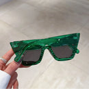 New Women Cat Eye Sunglasses Vintage Women's UV Protection Shades Eyewear Men Brand Designer Sun Glasses UV400 Oculos De Sol