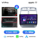 Junsun AI Wireless CarPlay for Apple Android Auto Car Radio For Peugeot 307 307CC 307SW 2002-2013 GPS Multimedia RDS WiFi Stereo