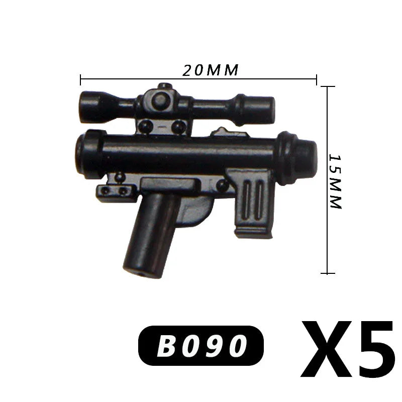 MOC Medieval Accessories Building Blocks Military Soldiers Shoulders Armor Blaster Helmets Weapons War Bricks Children Toys B038