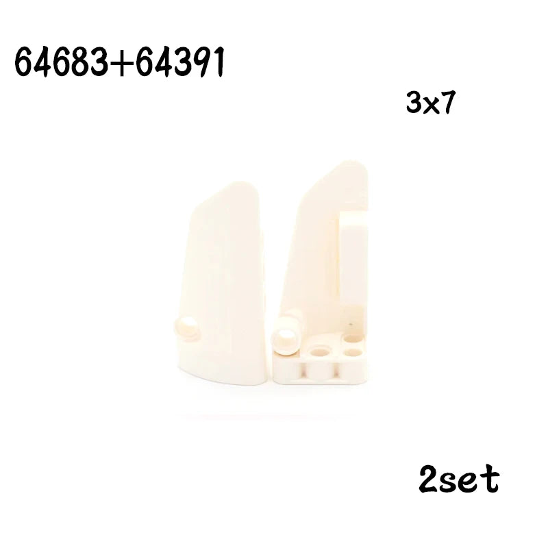 NEW Technical Panel Plate DIY Mechanical Building Blocks MOC Car Parts Brick Toy Gift  24119 62531 64782 11954 18944 18945 24116