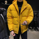 Solid Hooded Parkas Men Jacket Winter Puffer Mens Winter Jackets and Coats M-3XL 2022 Autumn New Arrivals
