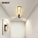 Modern LED Chandelier With SpotLights Indoor Lighting For Living Dining Study Room Bedroom Kitchen Home Lamps White Black Gold