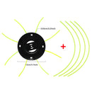 Steel Lawn Mower Head Free with 4 Lines Replacement Gasoline/Lithium Grass Trimmer Head Removal Of Garden Weed Brushcutter Part