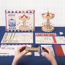 Rokr Vintage Swing Ride 3D Mechanical Music Box
