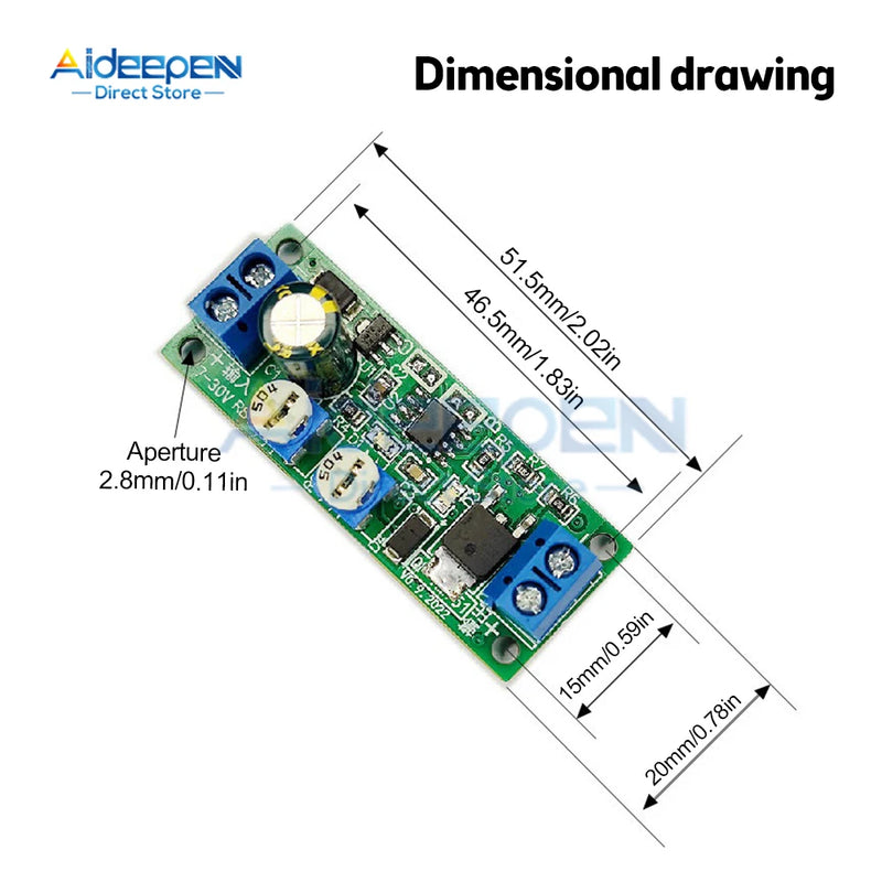 Adjustable Cycle Timer Delay On/Off Switch Power Supply Relay Module DC 12V 24V Timer Relay Module 0-10 Seconds 0-30 Minute 0-5H